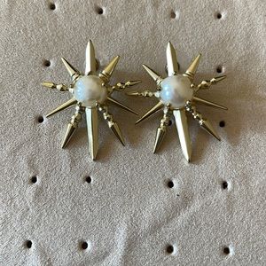 Kendra Scott Sayers Statement Earrings In Gold